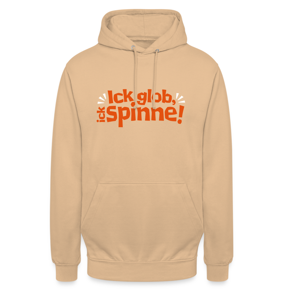 Ick glob, ick spinne! - Unisex Hoodie - Beige