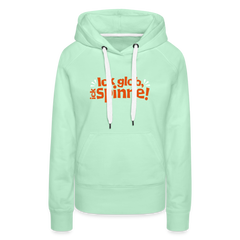 Ick glob, ick spinne! - Frauen Premium Hoodie