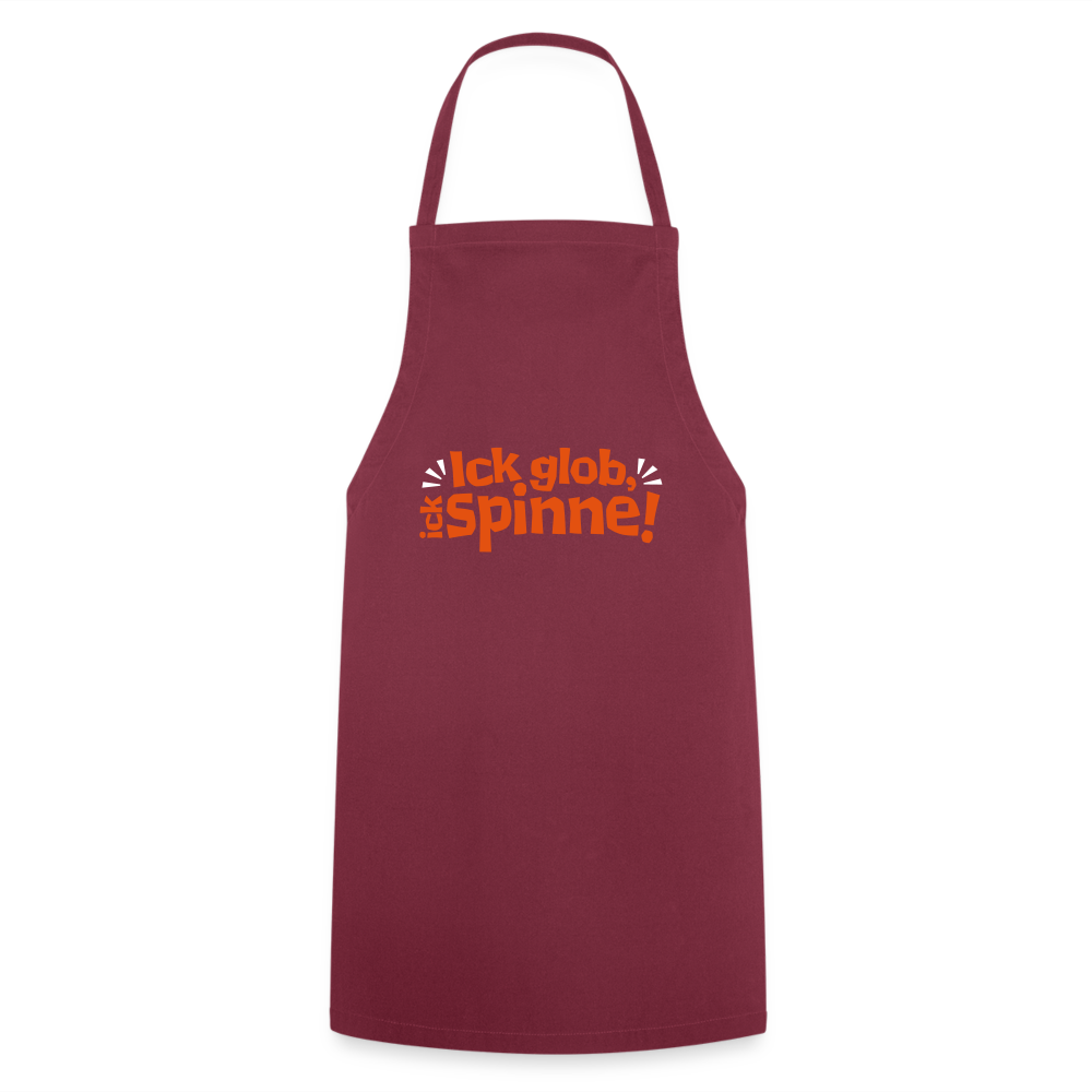 Ick glob, ick spinne! - Kochschürze - Bordeaux