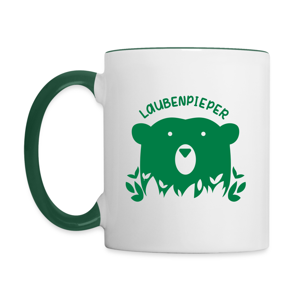 Laubenpieper - Tasse zweifarbig