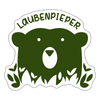 Laubenpieper - Aufkleber - Mattweiß