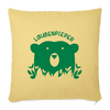Laubenpieper - Sofakissen mit Füllung (45 x 45 cm) - Hellgelb