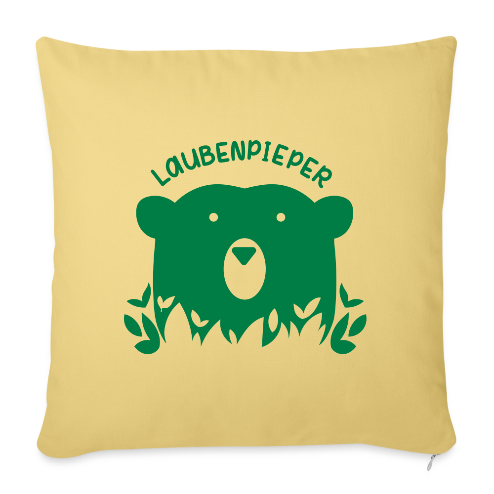 Laubenpieper - Sofakissen mit Füllung (45 x 45 cm) - Hellgelb