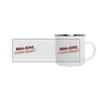Mein Kiez, meine Regeln! - Emaille Tasse - Weiß