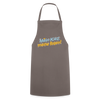 Mein Kiez, meine Regeln! - Kochschürze - Grau
