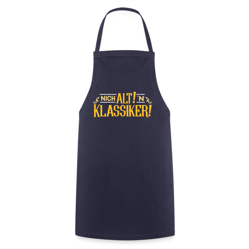 Nich alt! 'n Klassiker! - Kochschürze - Navy