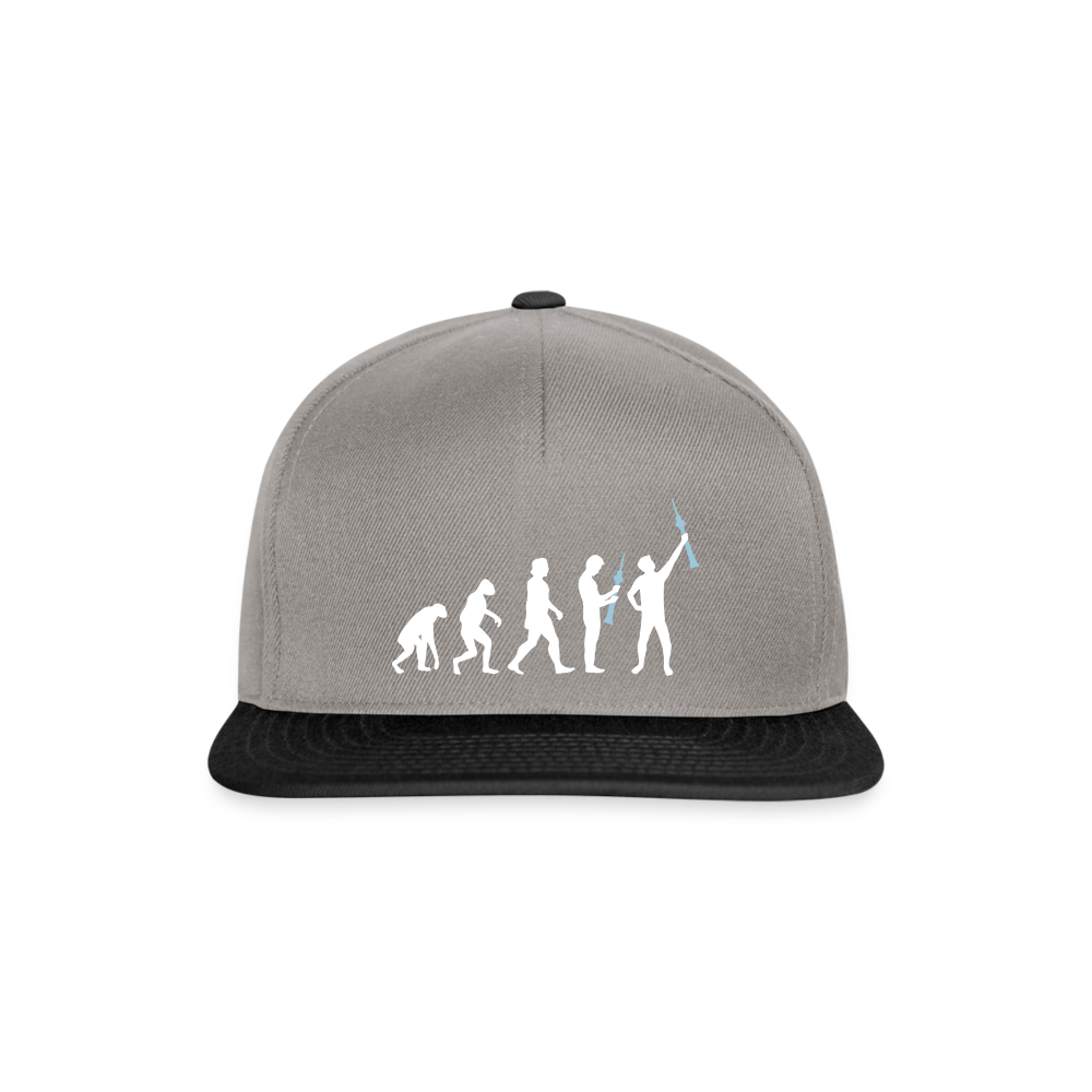 Evolution - Snapback Cap - Graphit/Schwarz