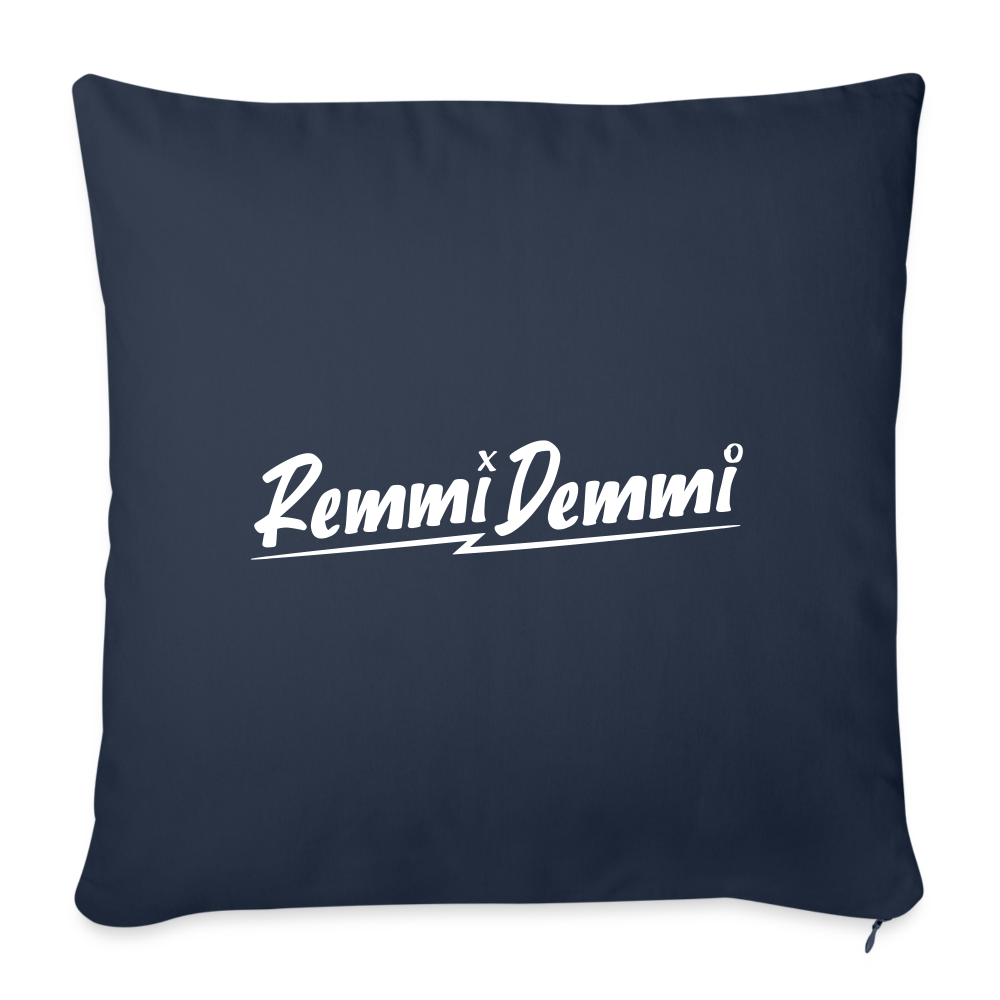 Remmi Demmi - Sofakissen mit Füllung (45 x 45 cm) - Navy