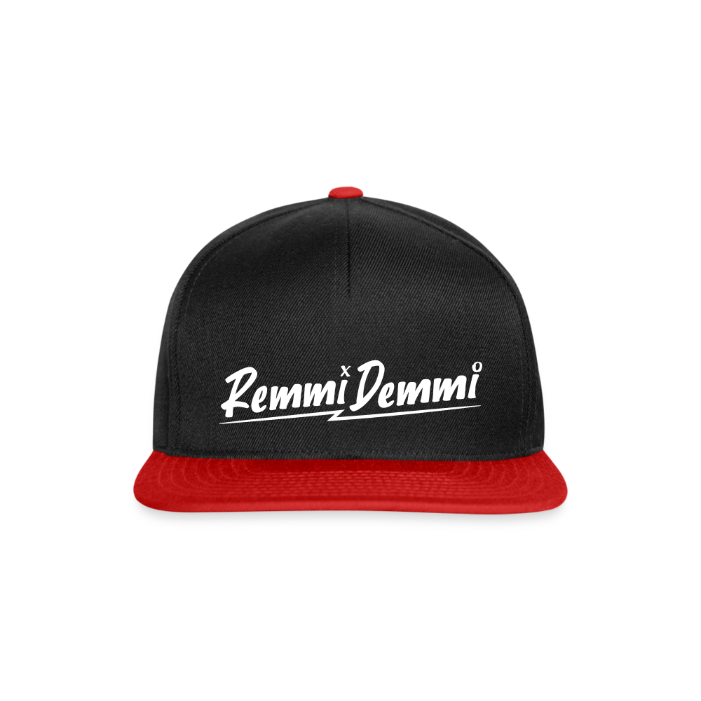 Remmi Demmi - Snapback Cap - Schwarz/Rot