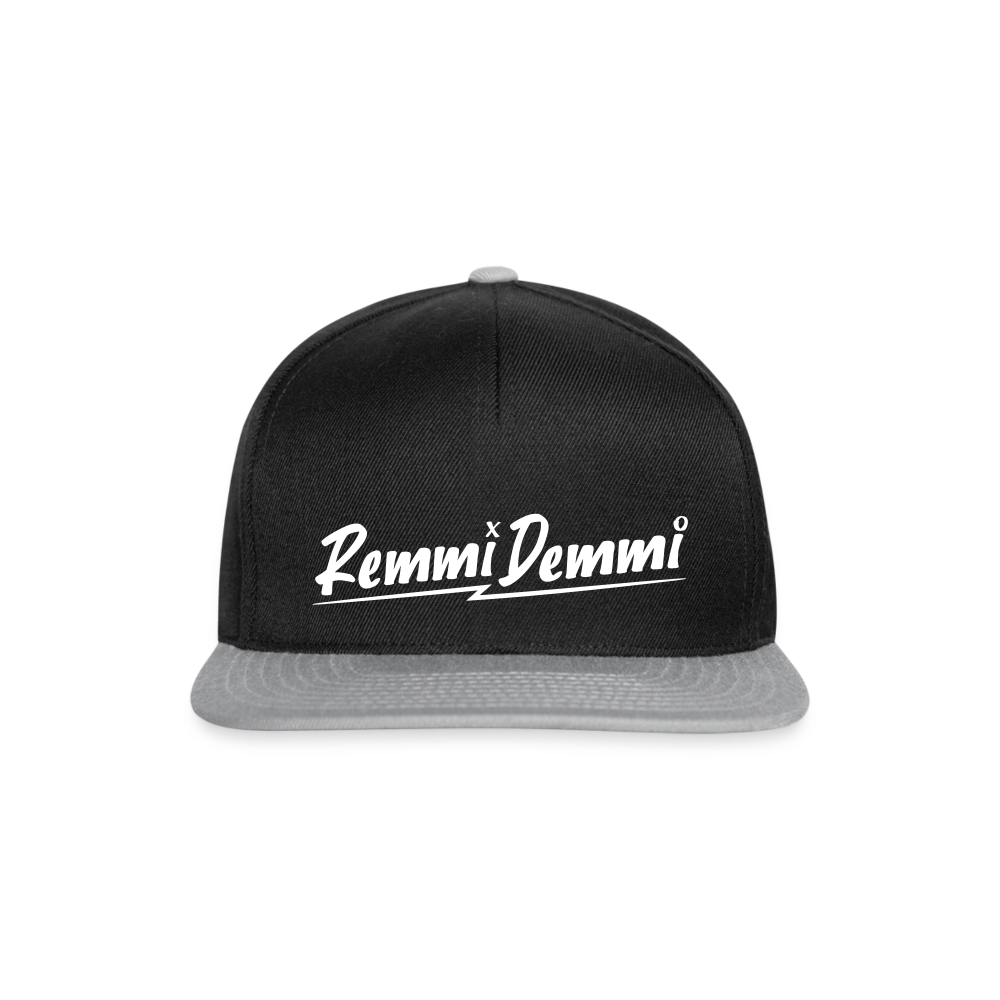 Remmi Demmi - Snapback Cap - Schwarz/Grau