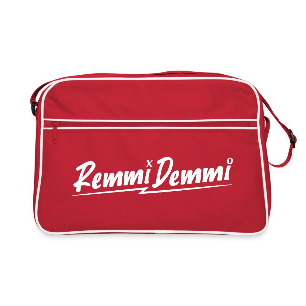 Remmi Demmi - Retro Tasche - Rot/Weiß