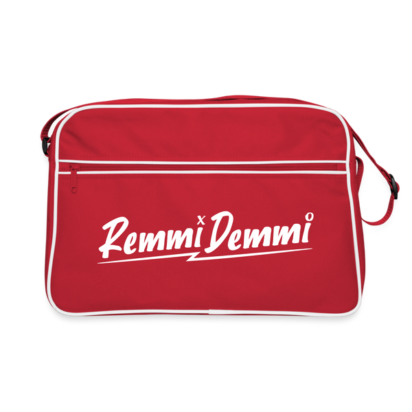 Remmi Demmi - Retro Tasche - Rot/Weiß