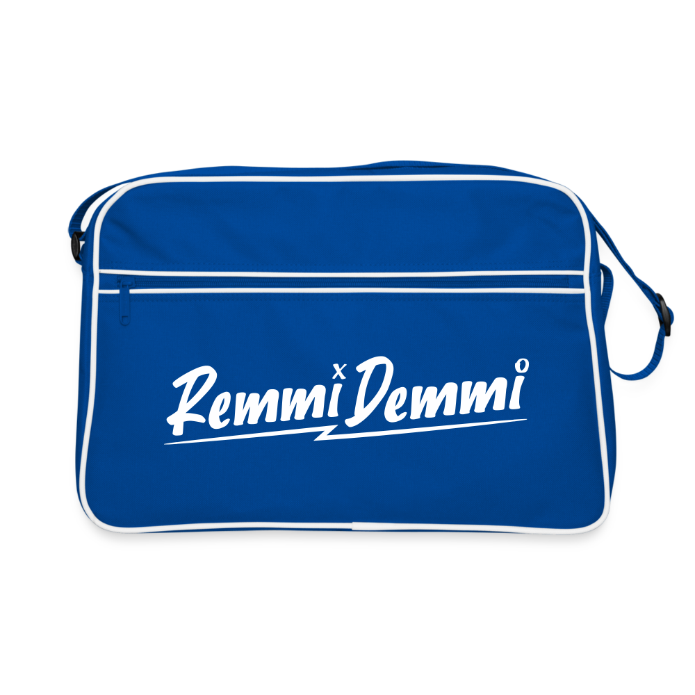 Remmi Demmi - Retro Tasche - Blau/Weiß