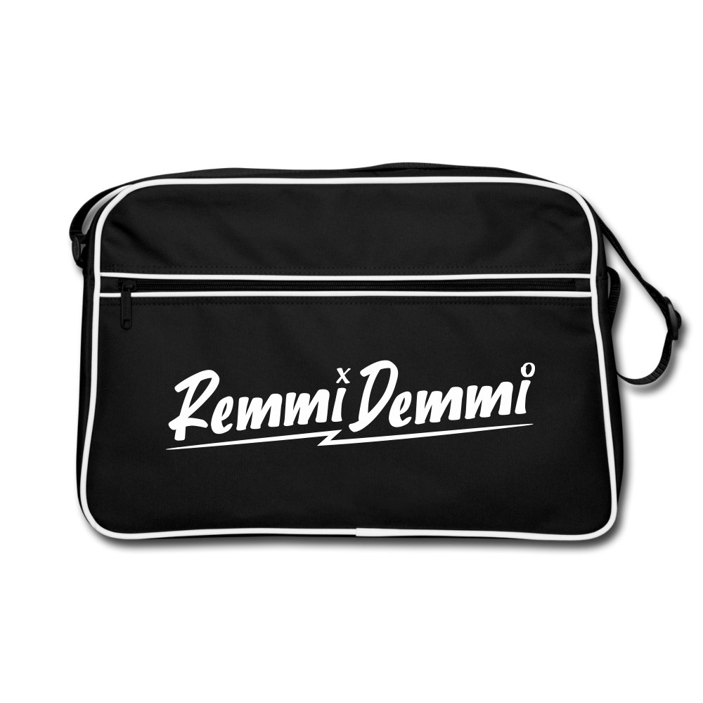 Remmi Demmi - Retro Tasche - Schwarz/Weiß