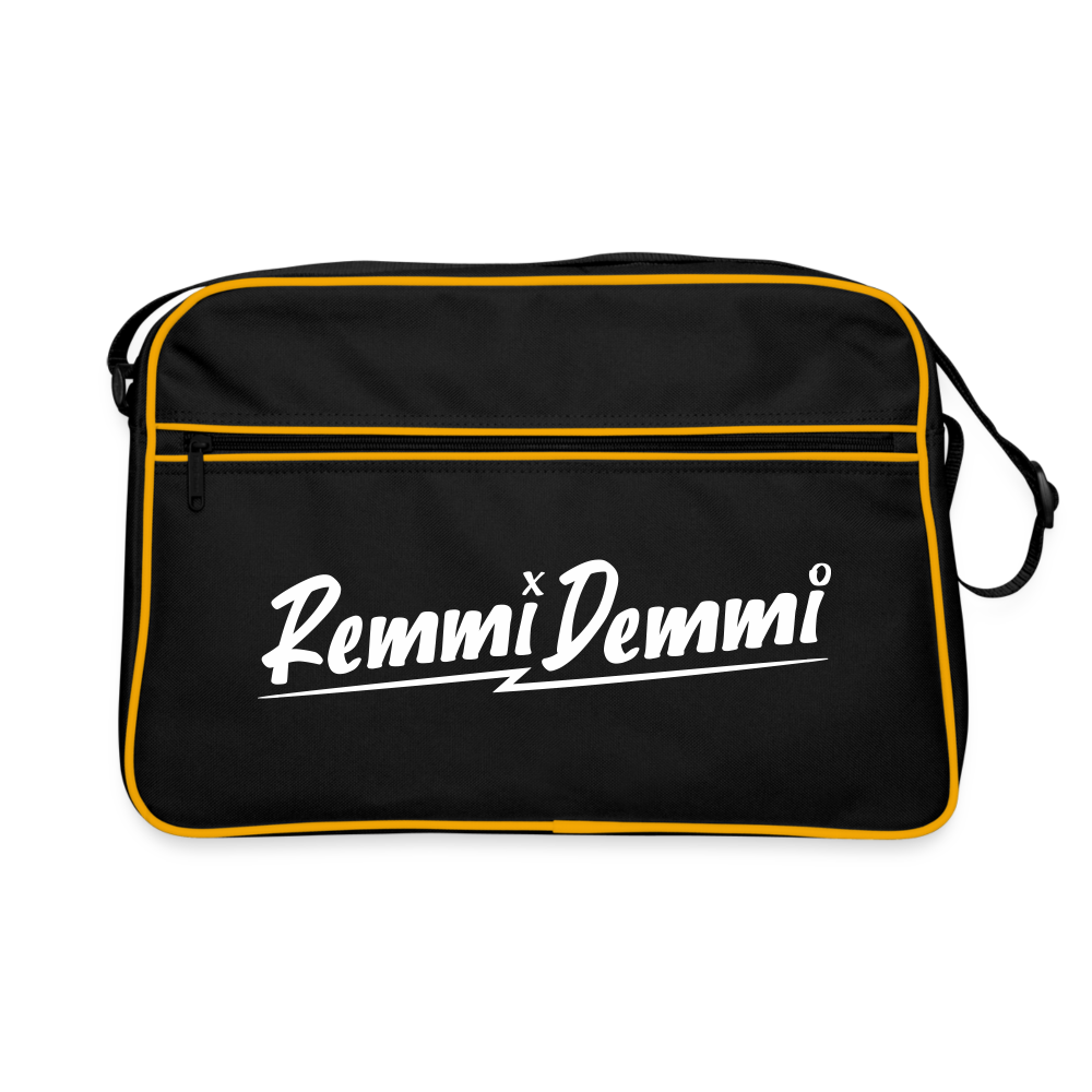 Remmi Demmi - Retro Tasche - Schwarz/Gold
