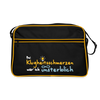 Bei Klugheitsschmerzen wär' ick unsterblich - Retro Tasche - Schwarz/Gold