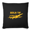 Berlin THF - Sofakissen mit Füllung (45 x 45 cm) - Schwarz