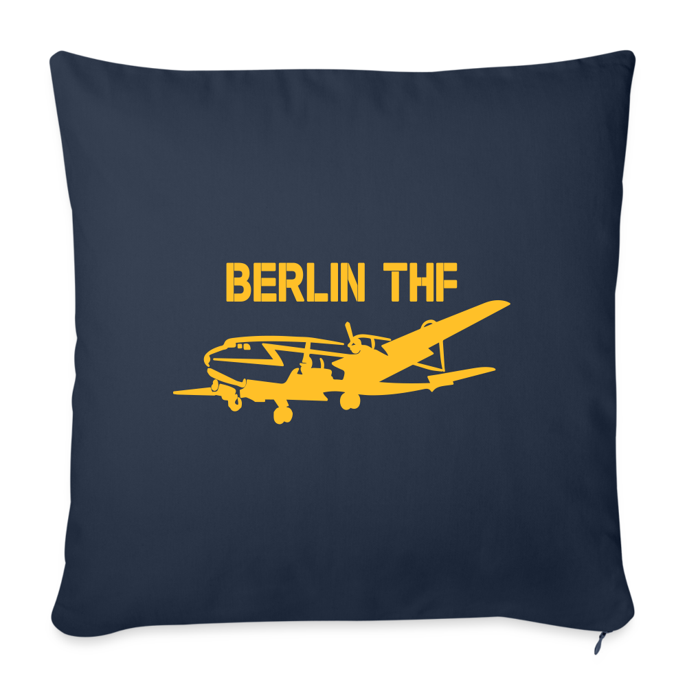 Berlin THF - Sofakissen mit Füllung (45 x 45 cm) - Navy