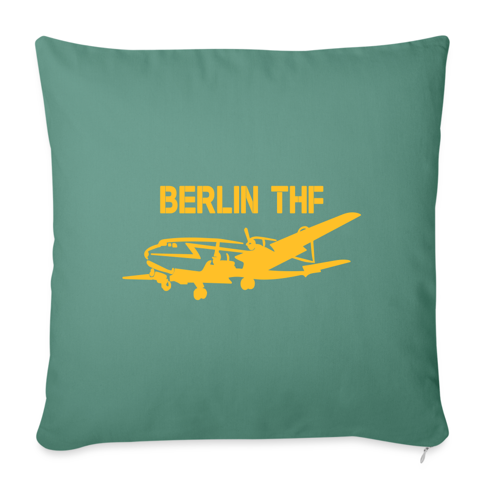 Berlin THF - Sofakissen mit Füllung (45 x 45 cm) - Tanngrün