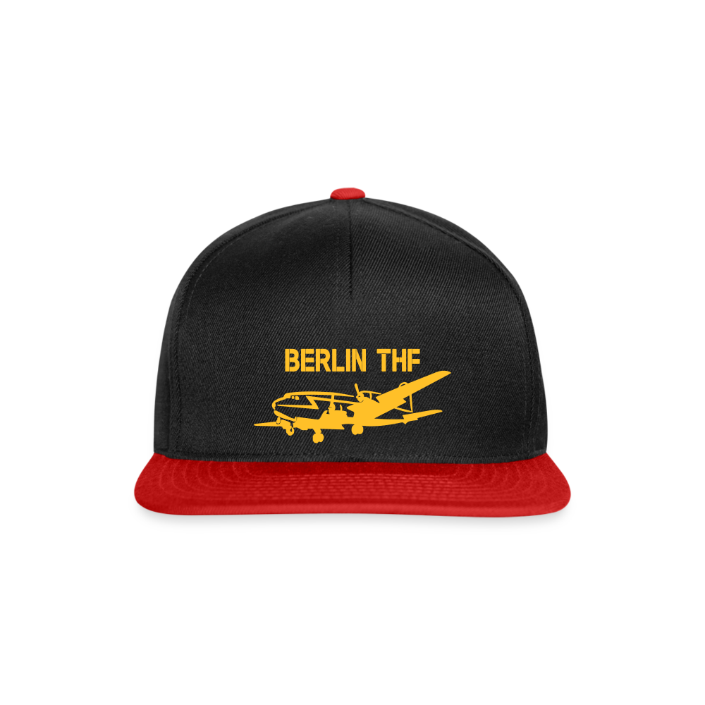 Berlin THF - Snapback Cap - Schwarz/Rot
