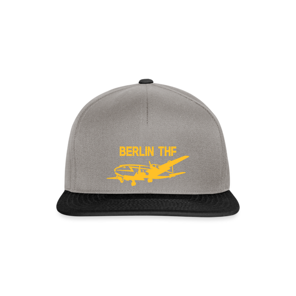 Berlin THF - Snapback Cap - Graphit/Schwarz