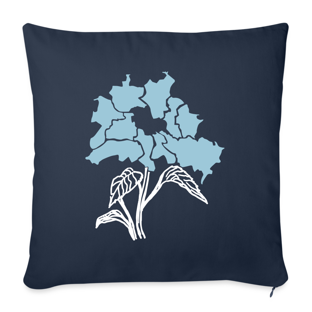 Dit duftet dufte! - Sofakissen mit Füllung (45 x 45 cm) - Navy