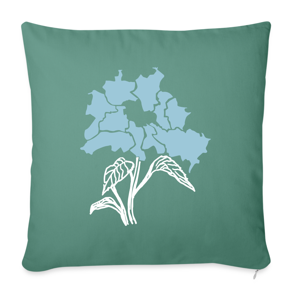 Dit duftet dufte! - Sofakissen mit Füllung (45 x 45 cm) - Tanngrün