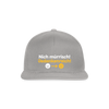 Nich mürrisch! Jedankenreich! - Snapback Cap - Graphit/Graphit