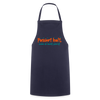 Passiert halt, wenn de nackt feierst! - Kochschürze - Navy