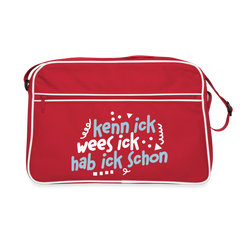 kenn ick wees ick hab ick schon - Retro Tasche