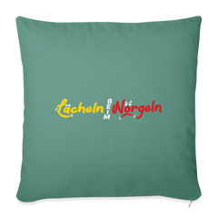 Lächeln beim Nörgeln - Sofakissen mit Füllung (45 x 45 cm)