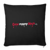 Eene meene Meck... - Sofakissen mit Füllung (45 x 45 cm) - Schwarz