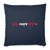 Eene meene Meck... - Sofakissen mit Füllung (45 x 45 cm) - Navy