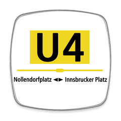 U4 - Kühlschrankmagnet