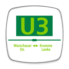 U3 - Kühlschrankmagnet