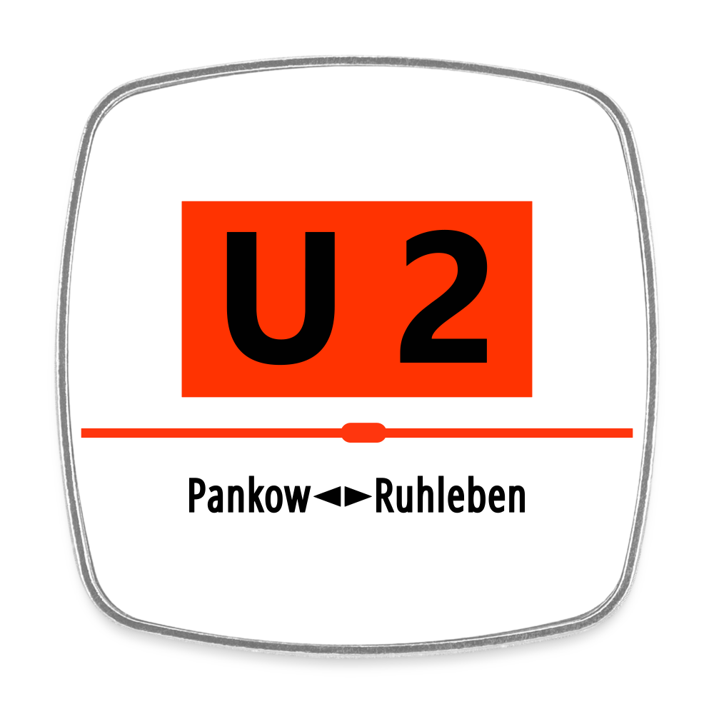 U2 - Kühlschrankmagnet - Weiß