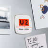 U2 - Kühlschrankmagnet - Weiß
