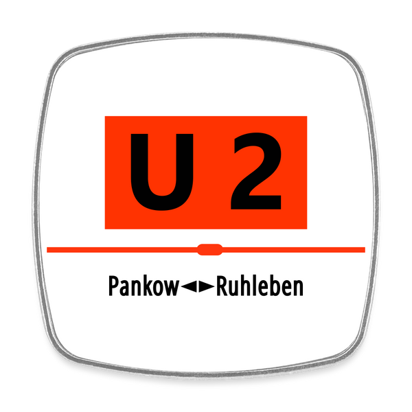 U2 - Kühlschrankmagnet - Weiß