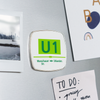 U1 - Kühlschrankmagnet - Weiß