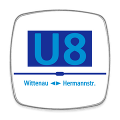 U8 - Kühlschrankmagnet