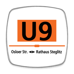 U9 - Kühlschrankmagnet