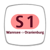 S1 - Kühlschrankmagnet - Weiß