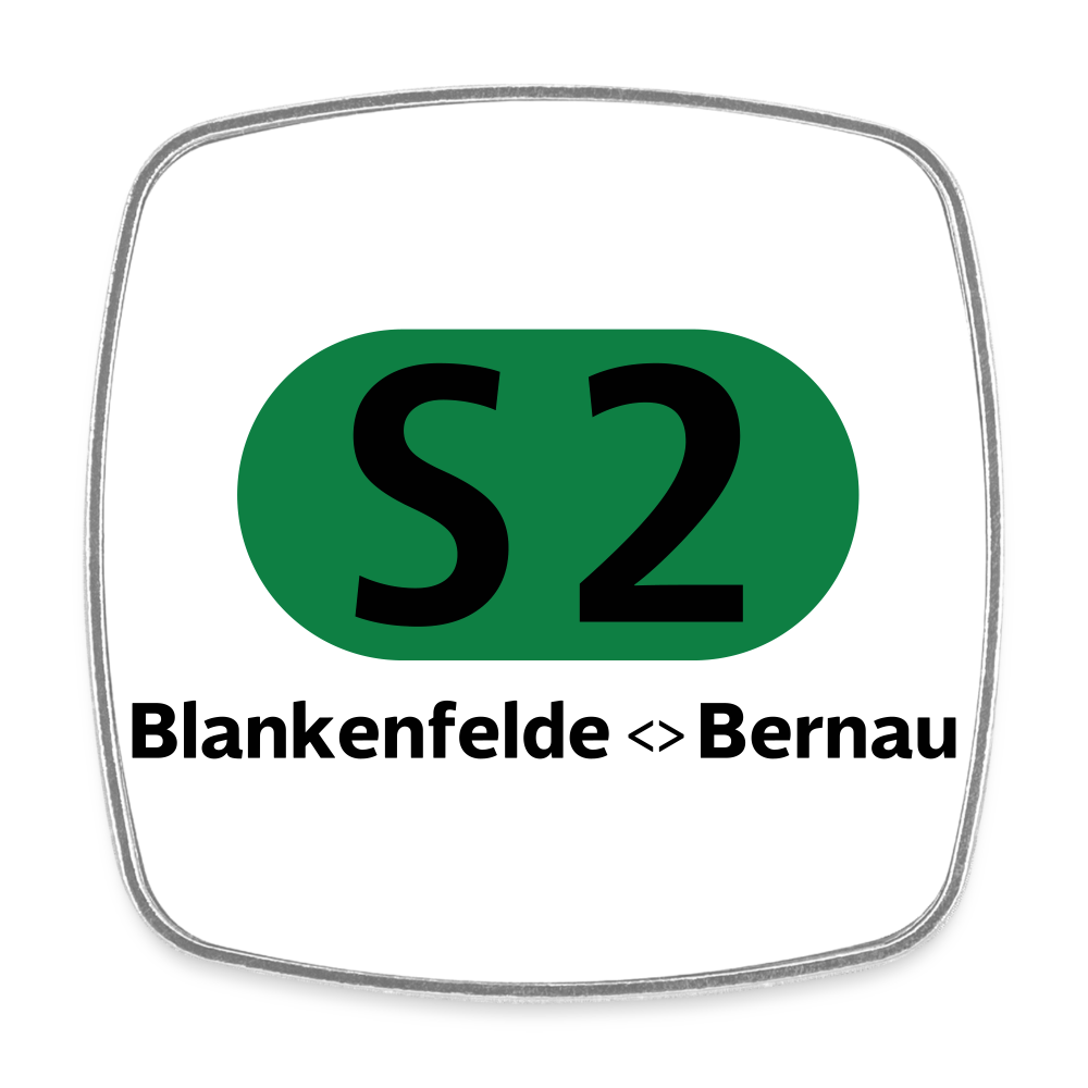 S2 - Kühlschrankmagnet - Weiß