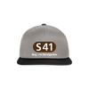 S41 - Snapback Cap - Graphit/Schwarz
