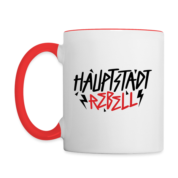 Haupstadt Rebell - Tasse zweifarbig
