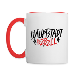Haupstadt Rebell - Tasse zweifarbig