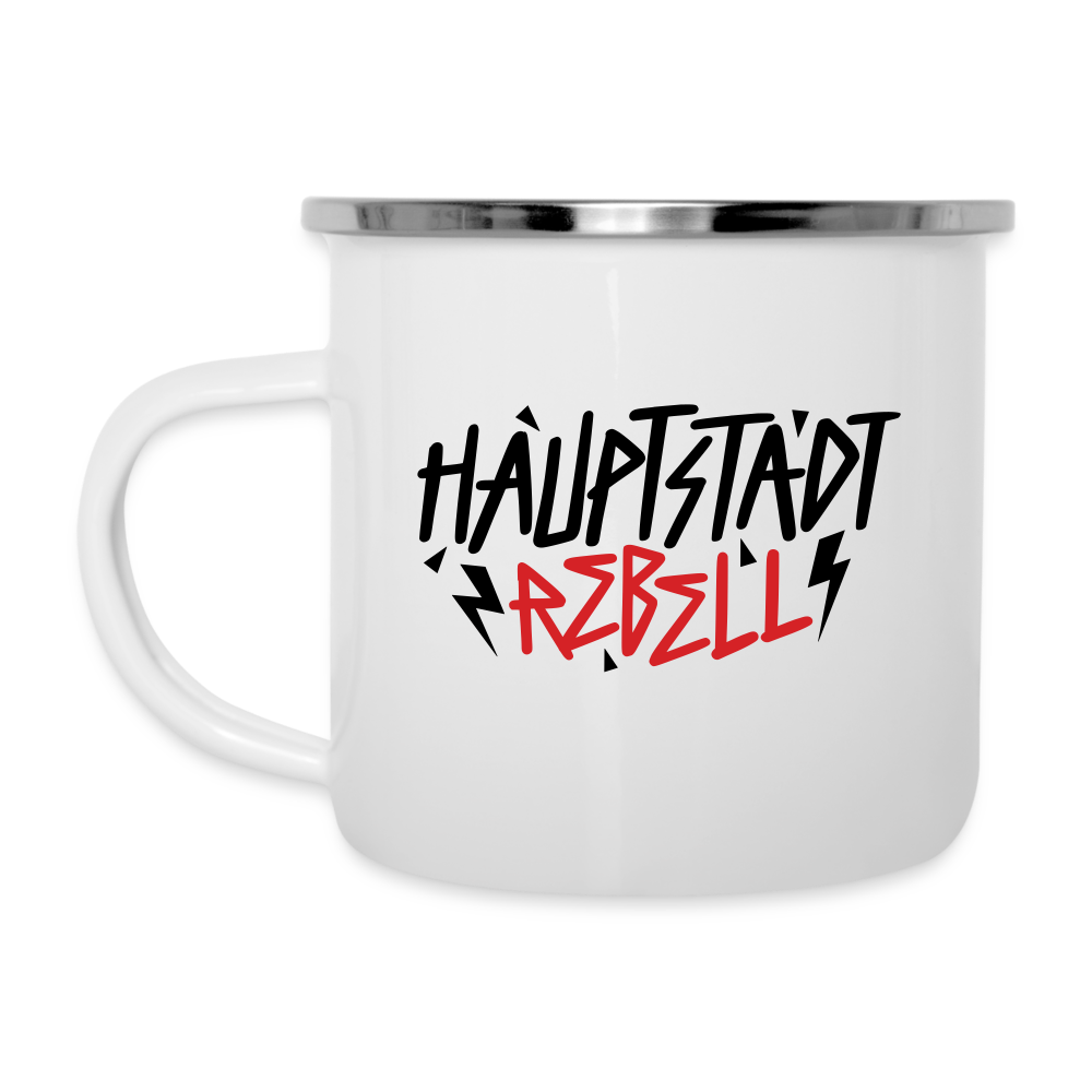 Haupstadt Rebell - Emaille Tasse