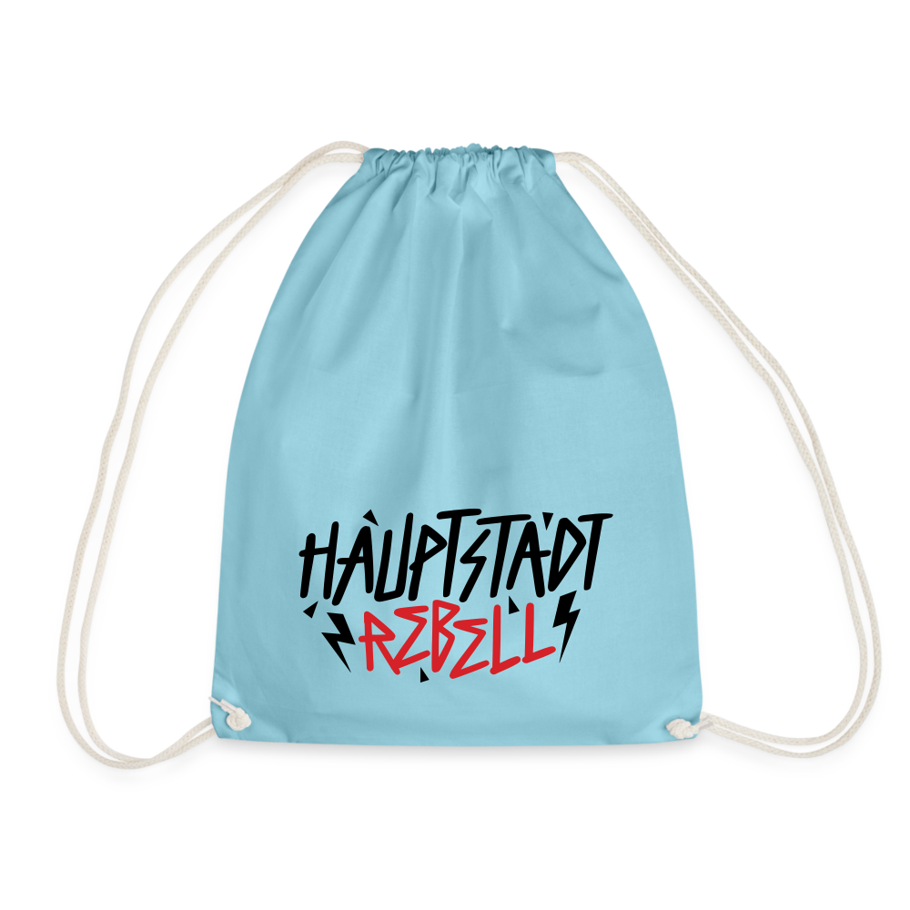 Haupstadt Rebell - Turnbeutel - Aqua