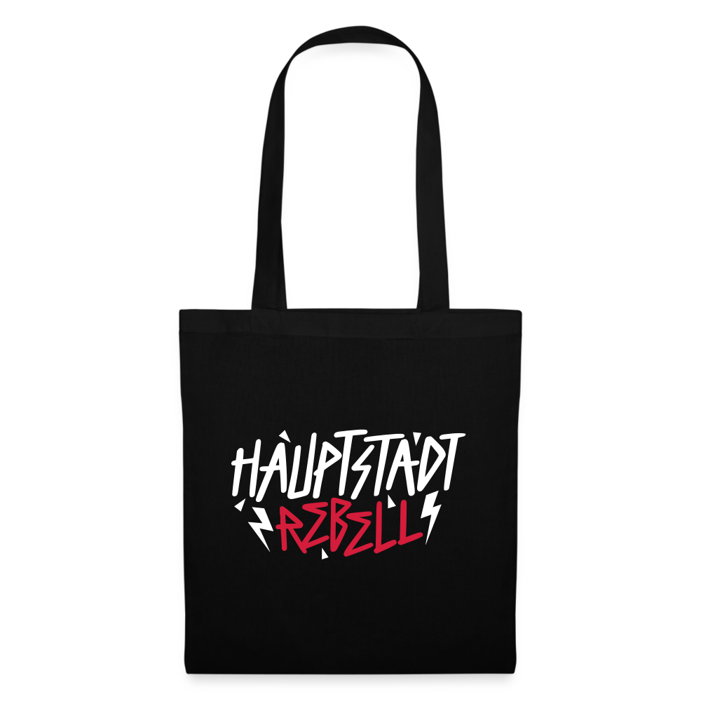 Haupstadt Rebell - Stoffbeutel - Schwarz