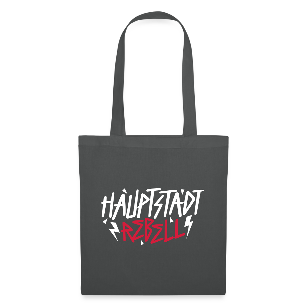 Haupstadt Rebell - Stoffbeutel - Graphite